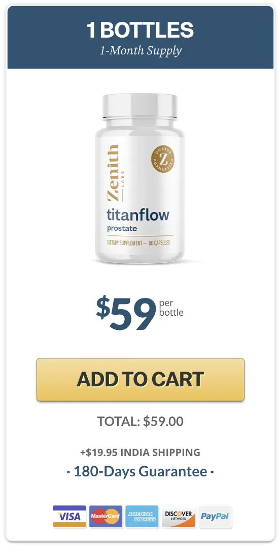 TitanFlow 1 bottle